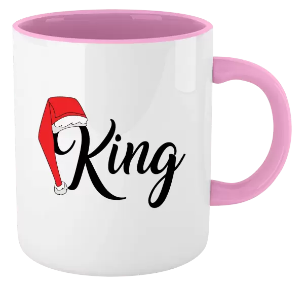 Vánoční hrnek Vánoční čepice - King