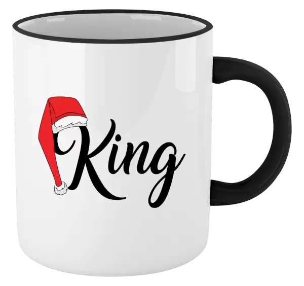 Vánoční hrnek Vánoční čepice - King