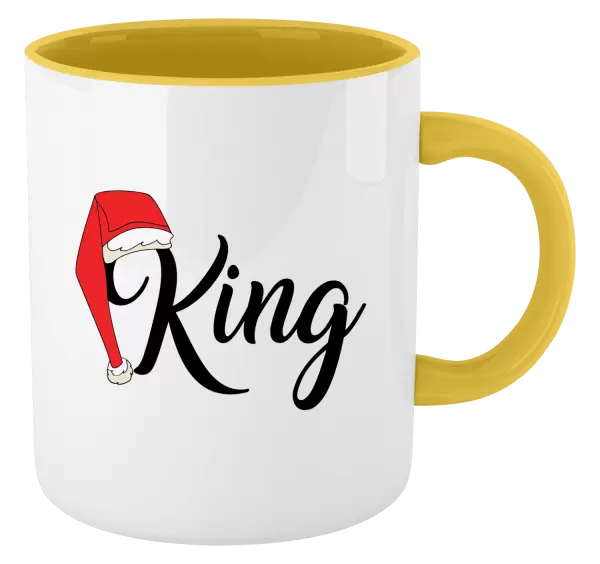 Vánoční hrnek Vánoční čepice - King