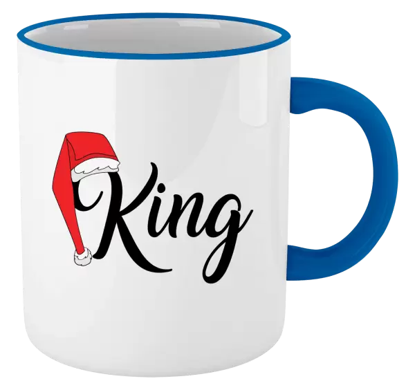 Vánoční hrnek Vánoční čepice - King