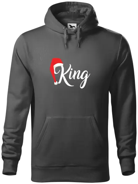 Pánská mikina Vánoční čepice - King