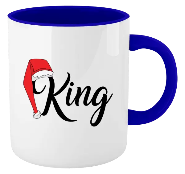 Vánoční hrnek Vánoční čepice - King