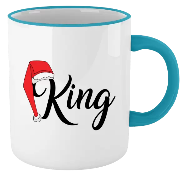 Vánoční hrnek Vánoční čepice - King