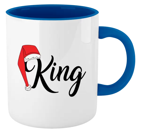 Vánoční hrnek Vánoční čepice - King