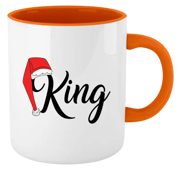 Vánoční hrnek Vánoční čepice - King