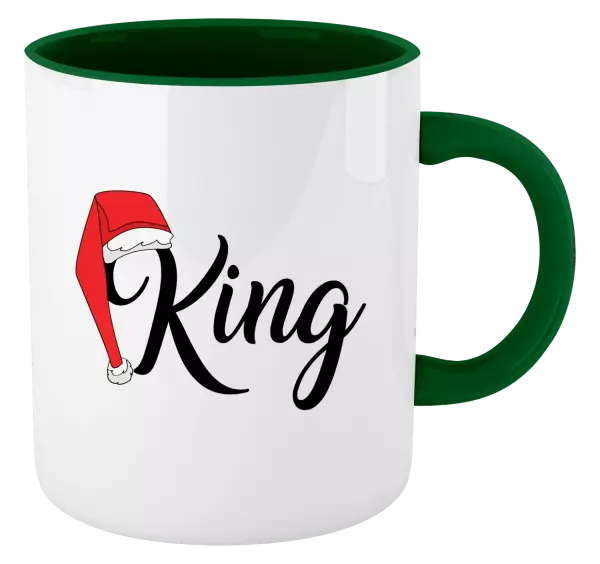 Vánoční hrnek Vánoční čepice - King