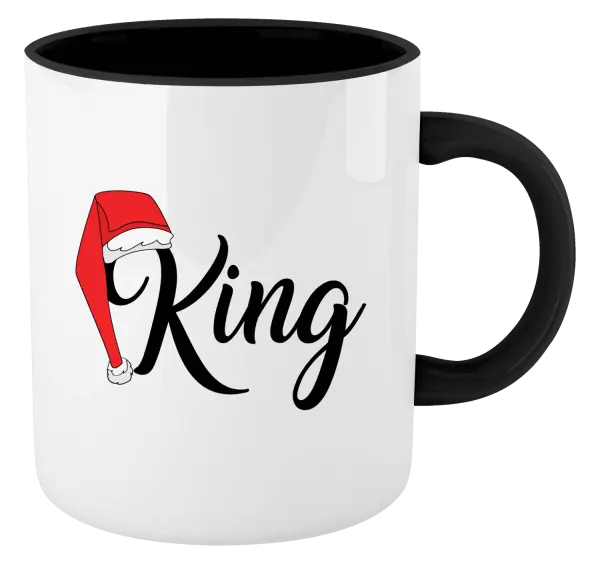 Vánoční hrnek Vánoční čepice - King