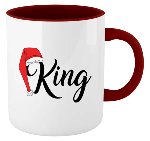 Vánoční hrnek Vánoční čepice - King