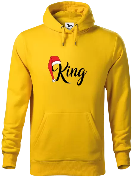 Pánská mikina Vánoční čepice - King