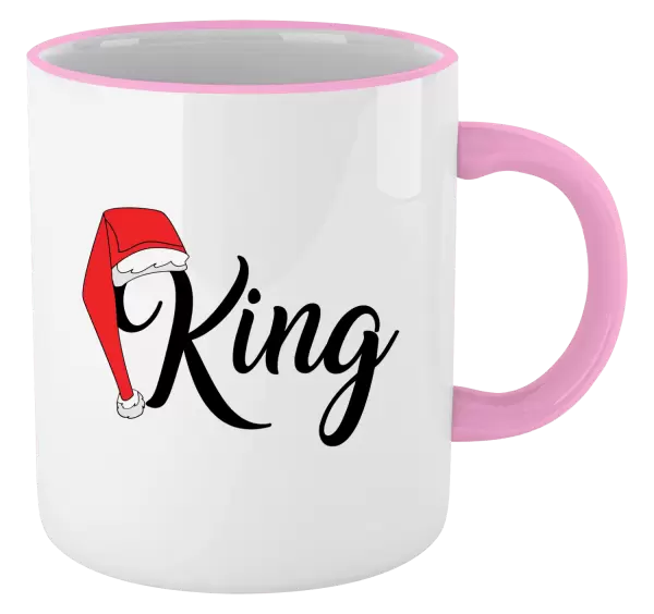 Vánoční hrnek Vánoční čepice - King