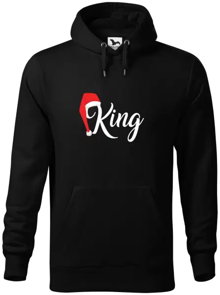 Pánská mikina Vánoční čepice - King