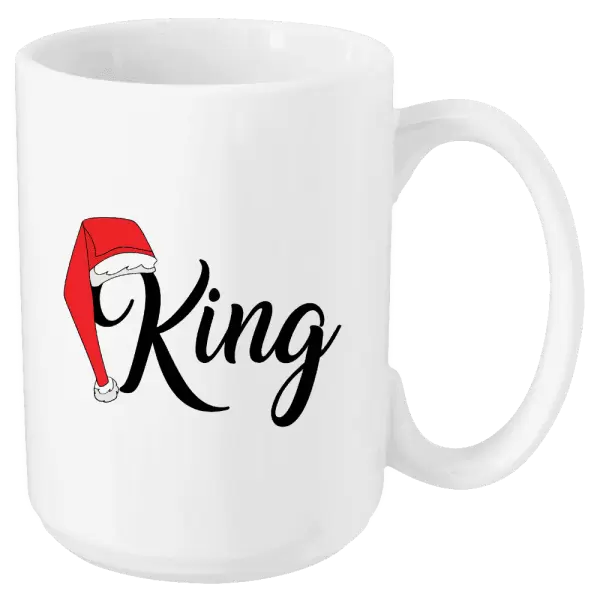 Vánoční hrnek Vánoční čepice - King