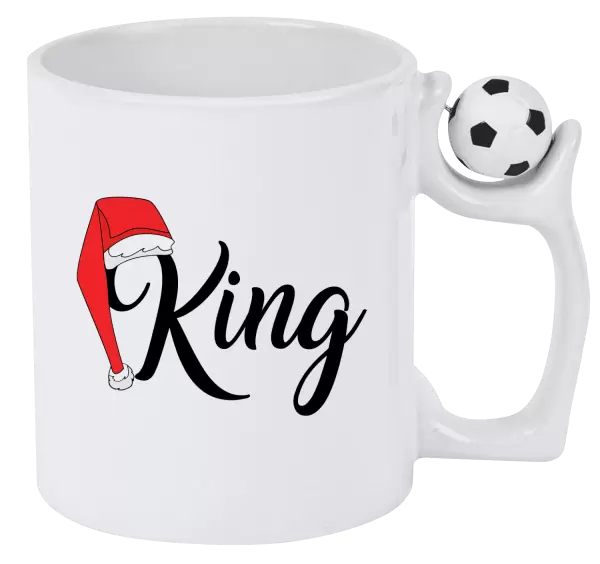 Vánoční hrnek Vánoční čepice - King