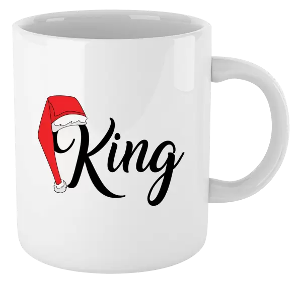 Vánoční hrnek Vánoční čepice - King