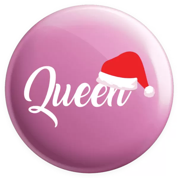 Placka Vánoční čepice - Queen