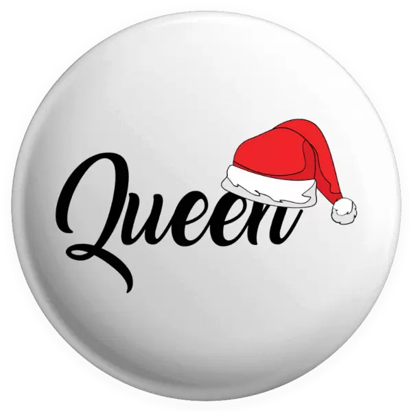 Placka Vánoční čepice - Queen