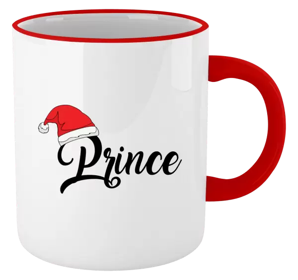 Vánoční hrnek Vánoční čepice - Prince