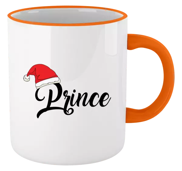 Vánoční hrnek Vánoční čepice - Prince