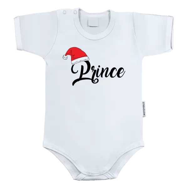 Dětské body Vánoční čepice - Prince