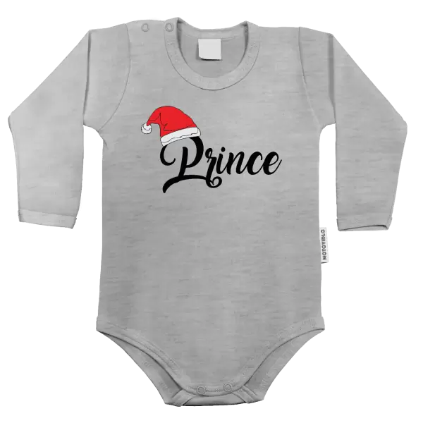 Dětské body Vánoční čepice - Prince