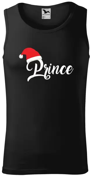 Pánské vánoční tílko Vánoční čepice - Prince