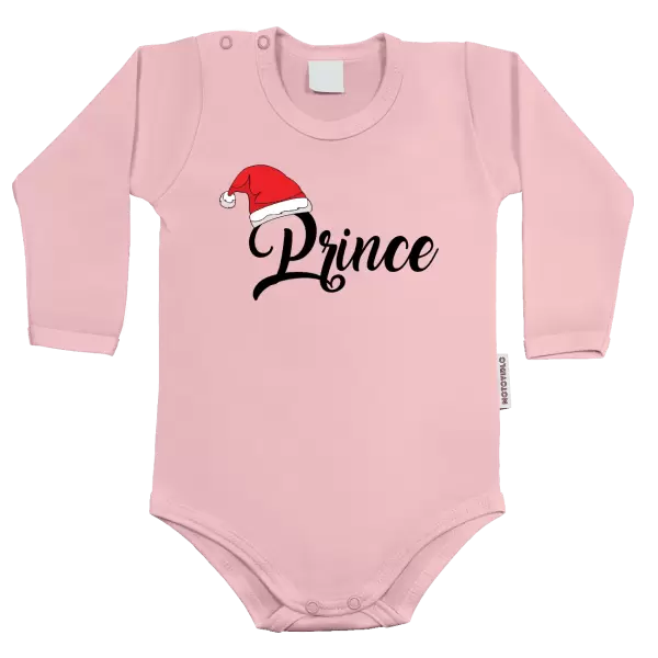 Dětské body Vánoční čepice - Prince