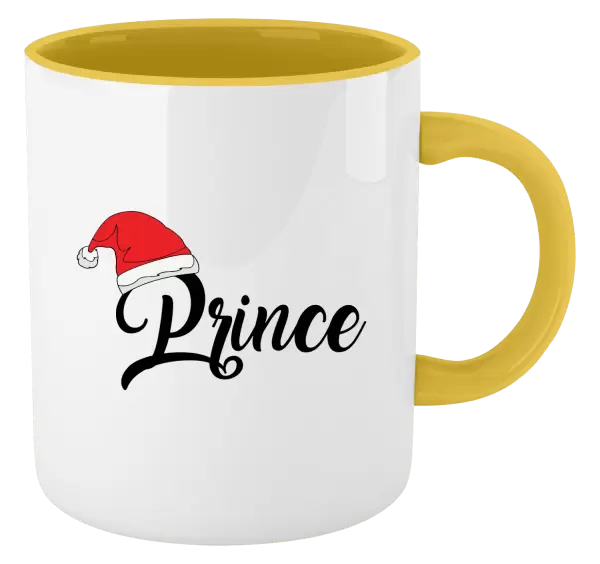 Vánoční hrnek Vánoční čepice - Prince