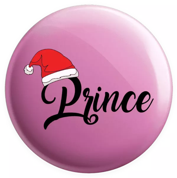 Placka Vánoční čepice - Prince