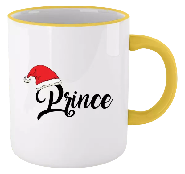 Vánoční hrnek Vánoční čepice - Prince