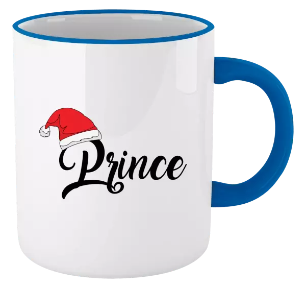 Vánoční hrnek Vánoční čepice - Prince