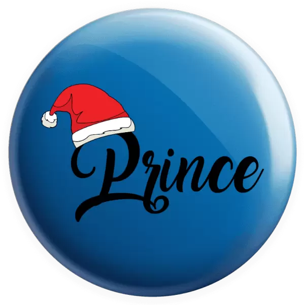 Placka Vánoční čepice - Prince