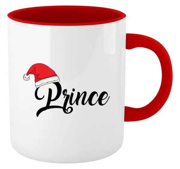 Vánoční hrnek Vánoční čepice - Prince