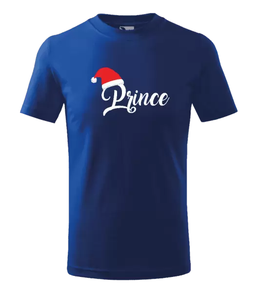Dětské vánoční tričko Vánoční čepice - Prince