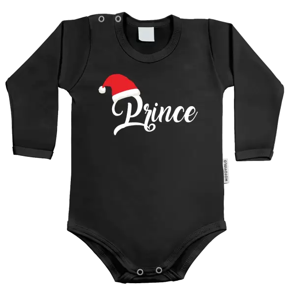 Dětské body Vánoční čepice - Prince