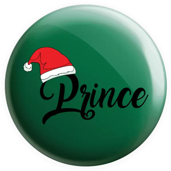 Placka Vánoční čepice - Prince