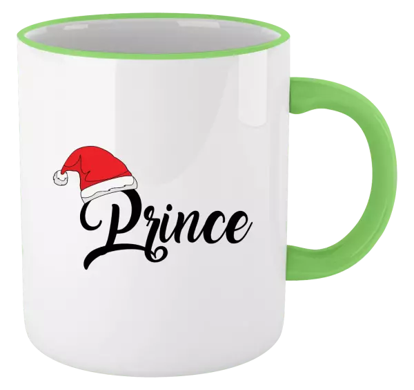 Vánoční hrnek Vánoční čepice - Prince