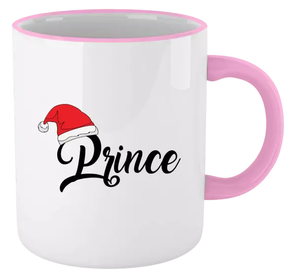 Vánoční hrnek Vánoční čepice - Prince