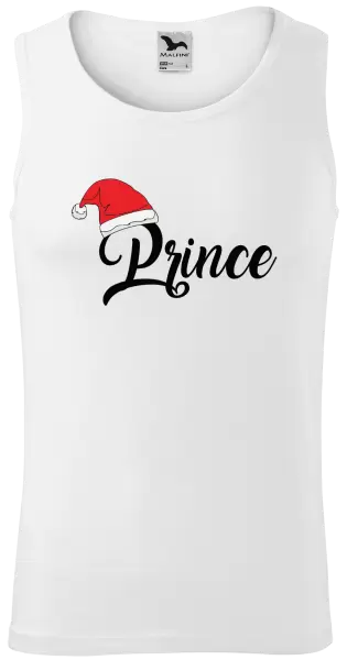 Pánské vánoční tílko Vánoční čepice - Prince