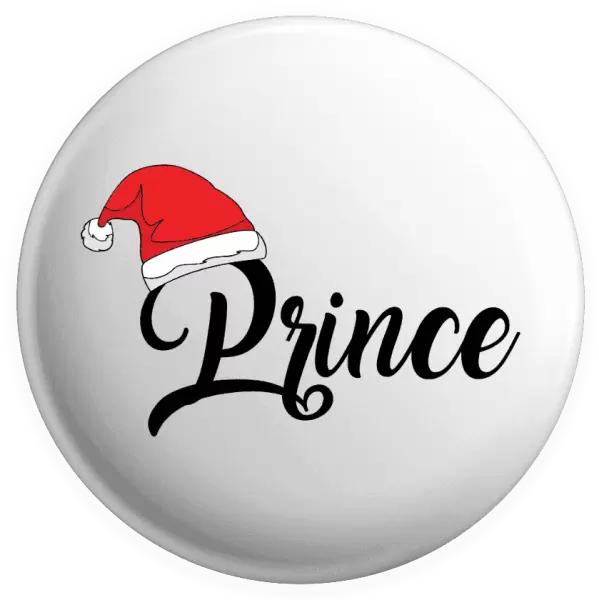 Placka Vánoční čepice - Prince