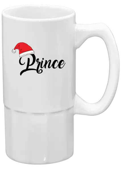 Půllitr Vánoční čepice - Prince