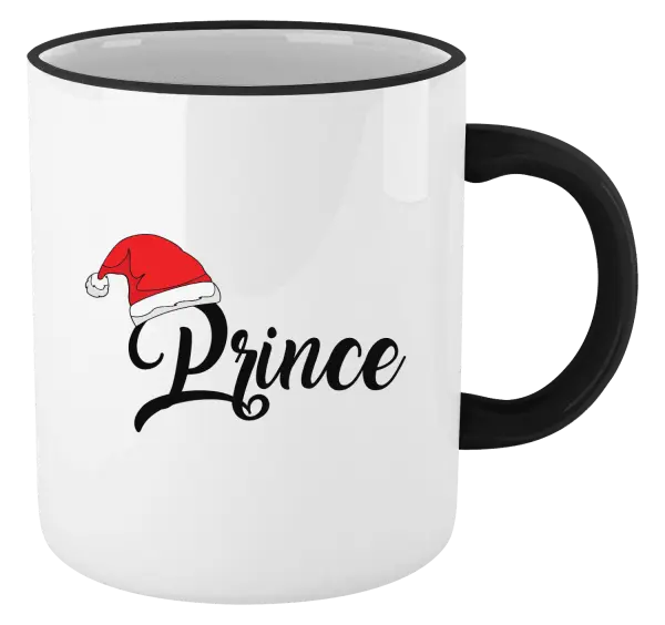 Vánoční hrnek Vánoční čepice - Prince