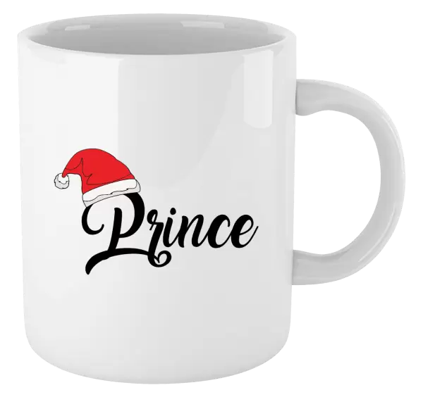 Vánoční hrnek Vánoční čepice - Prince