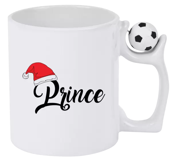 Vánoční hrnek Vánoční čepice - Prince