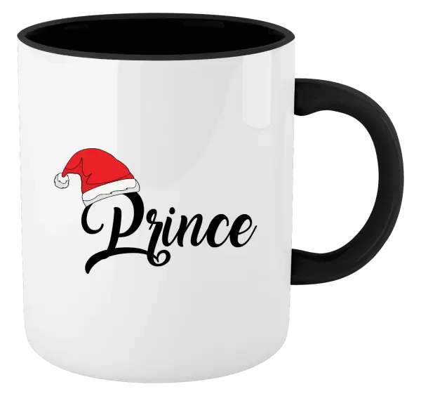 Vánoční hrnek Vánoční čepice - Prince