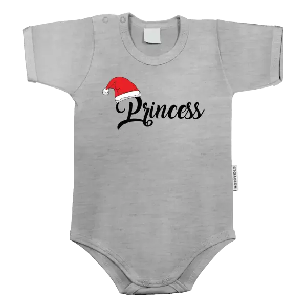 Dětské body Vánoční čepice - Princess