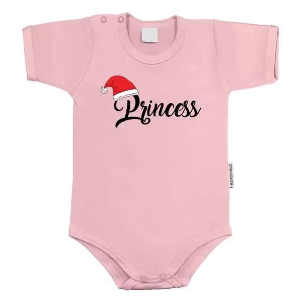 Dětské body Vánoční čepice - Princess