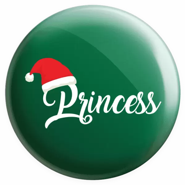 Placka Vánoční čepice - Princess