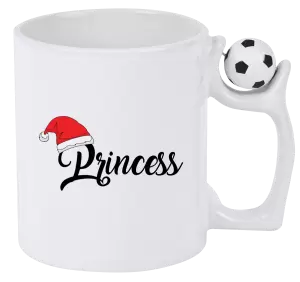 Vánoční hrnek Vánoční čepice - Princess
