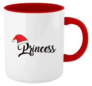 Vánoční hrnek Vánoční čepice - Princess