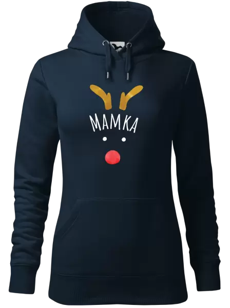 Dámská vánoční mikina Vánoční sob - mamka